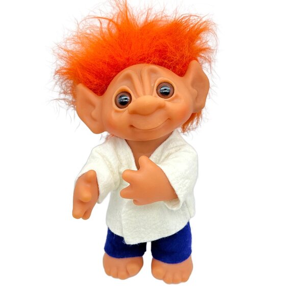 Thomas Dam Other - Vintage Thomas Dam Norfin #604 Troll Doll RARE Really Long Pointed Ears LARGE 9”
